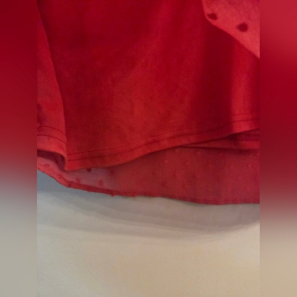 Ruffled Pink Blouse By Spence Womens Xl - Picture 3 of 5